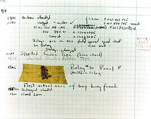 First Computer Bug, 1945