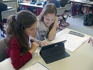 Tabletunterricht 01