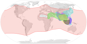 Apis distribution map