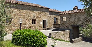 Geburtshaus von Leonardo da Vinci in Vinci (Toskana)