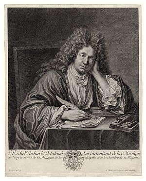 Michel Richard Delalande engraving BNF Gallica