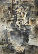 Picasso Portrait of Daniel-Henry Kahnweiler 1910