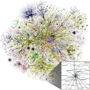 Internet map 1024 - transparent, inverted