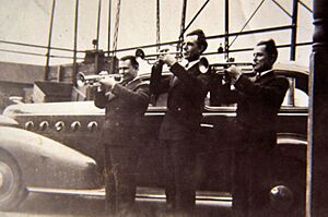 Musicians at the coal yard - DPLA - 654d5920548ca26c571a5337d7807c60