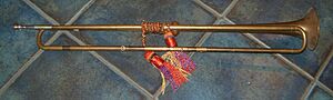 Baroque repro trumpet