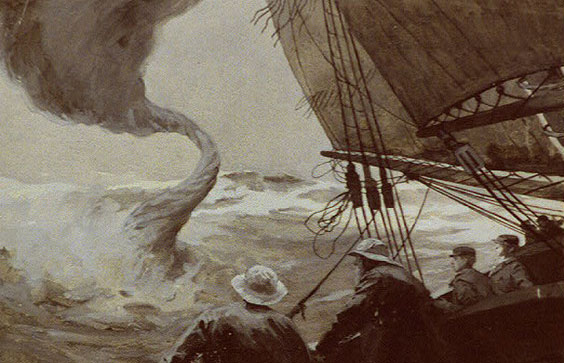 The Waterspout. W.H. Drake, about 1893. Prints & Photographs Division, Library of Congress.