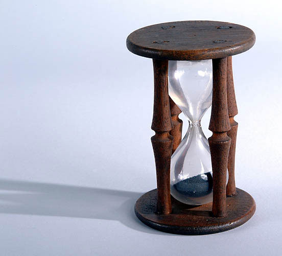 18th Century Sandglass. Morristown National Historic Park, National Park Service Museum Collections.