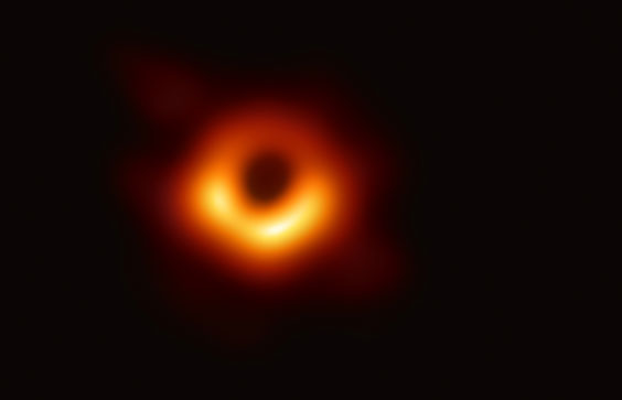 First Image of a Black Hole. The Event Horizon Telescope (EHT) — a planet-scale array of eight ground-based radio telesc