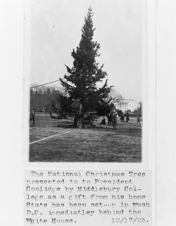 The National Christmas Tree, 1923. Prints and Photographs Division, Library of Congress.