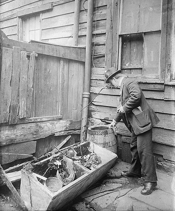 Where Mosquitos Breed. Bain News Service, between 1915 and 1920. Prints & Photographs Division, Library of Congress.