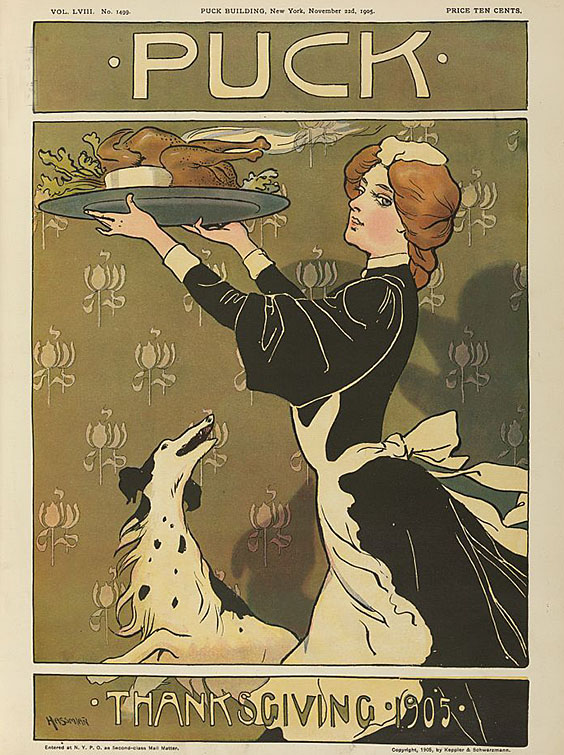 Puck: Thanksgiving 1905. Carl Hassmann. Prints & Photographs Division, Library of Congress