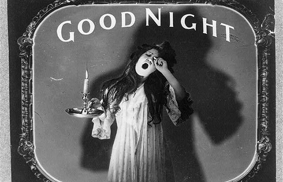 Good Night. 1912. Prints & Photographs Division, Library of Congress.