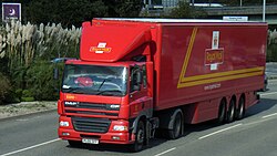 UK type cab-over-engine  semi-tractor