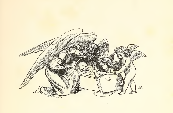 Angels at the foot