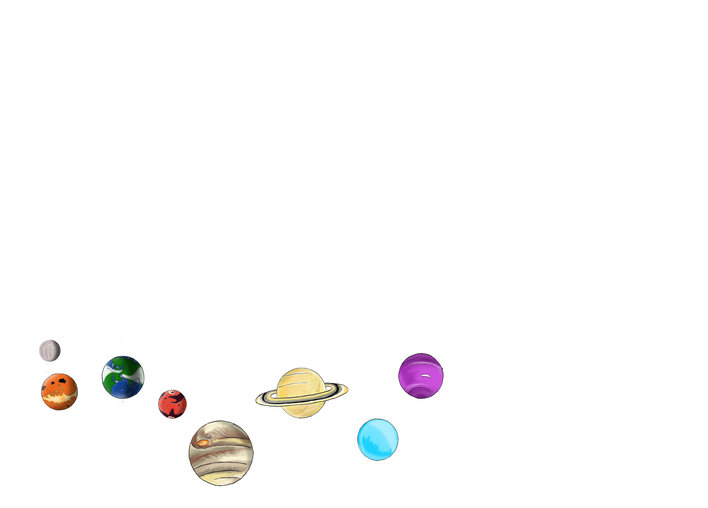 The eight planets