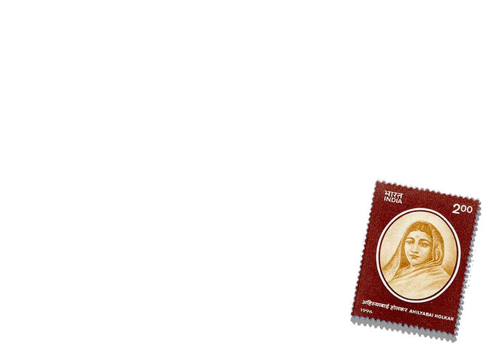 Ahilyabai's indian postal stamp