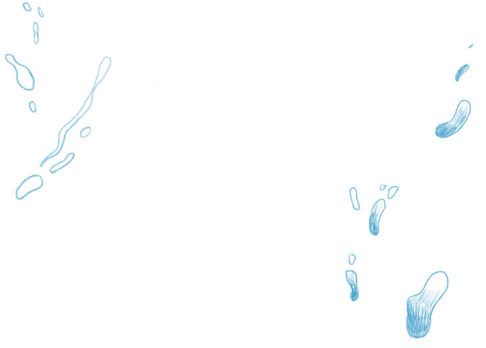 Falling water