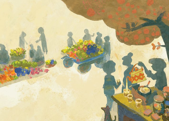 A market scene