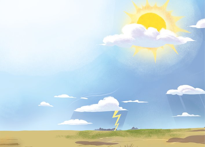 Different weather conditions