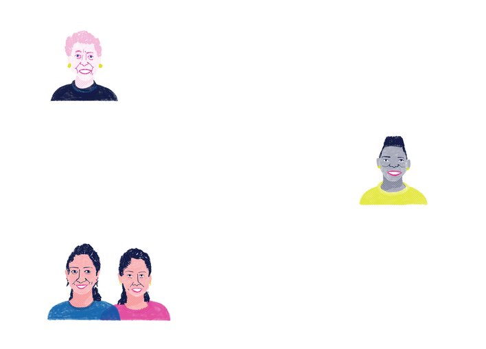 Four women