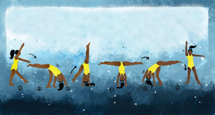 Gymnastic manoeuvres
