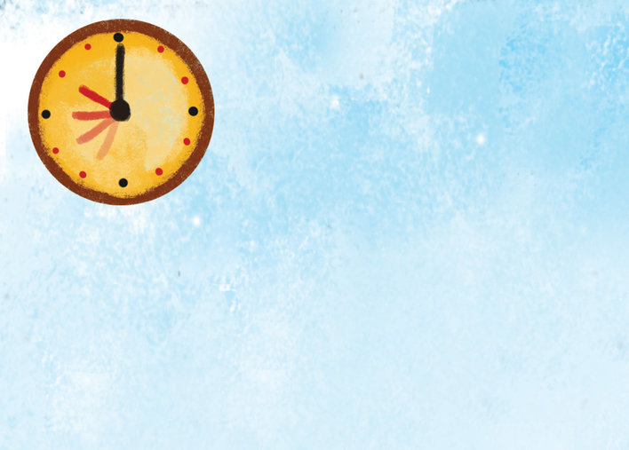 The clock