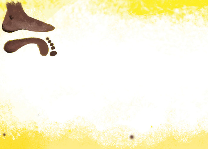 Foot and footprint