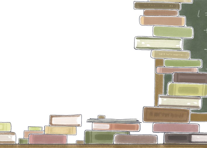 stacks of books