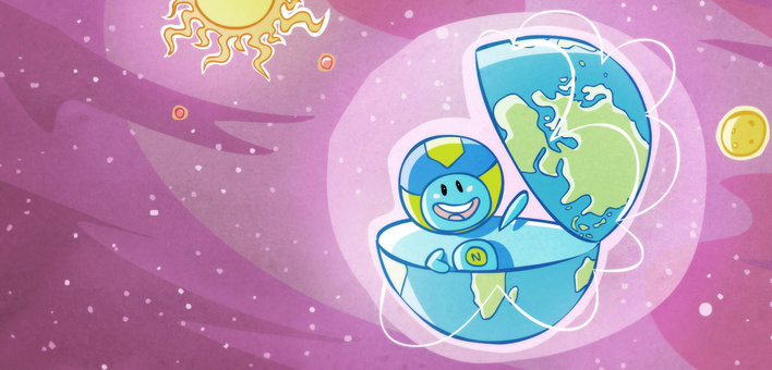 Nettikutti, the internet mascot