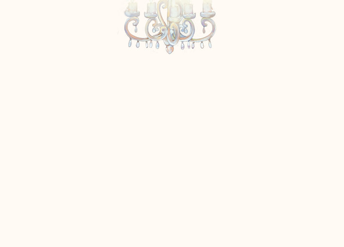 A chandelier