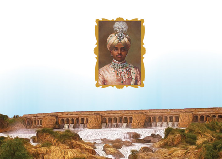Krishna Raja Wadiyar IV, and Krishnarajasagar Dam
