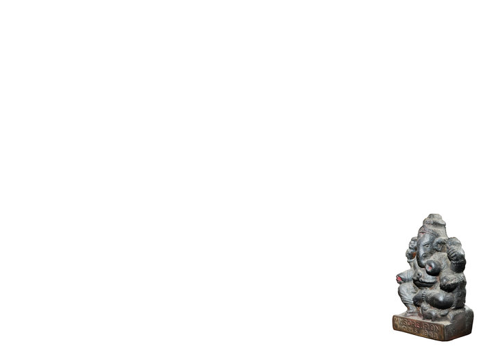 Mysore Iron Works' first Ganesha