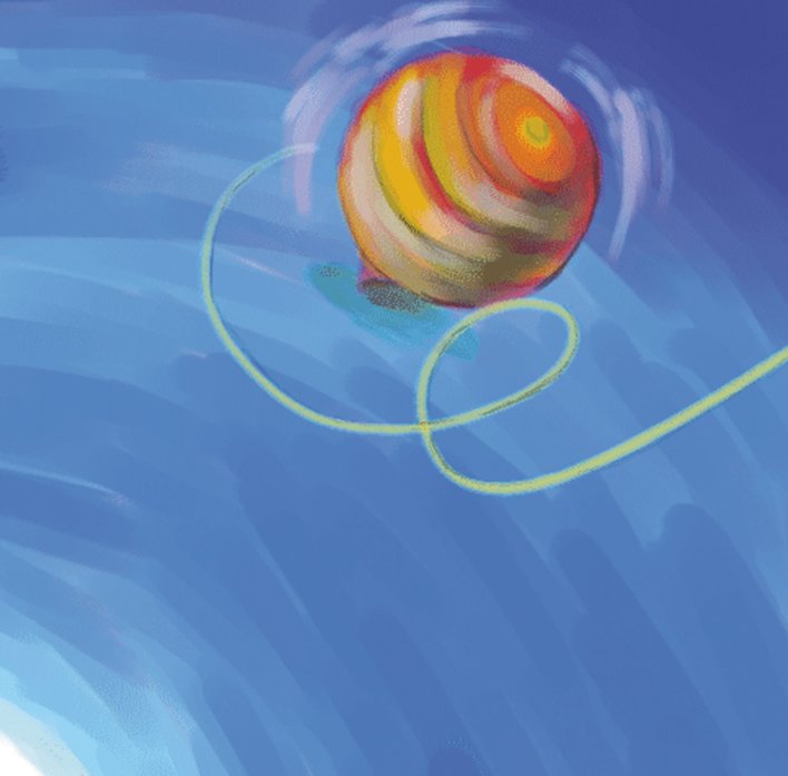 Ball or eath spinning