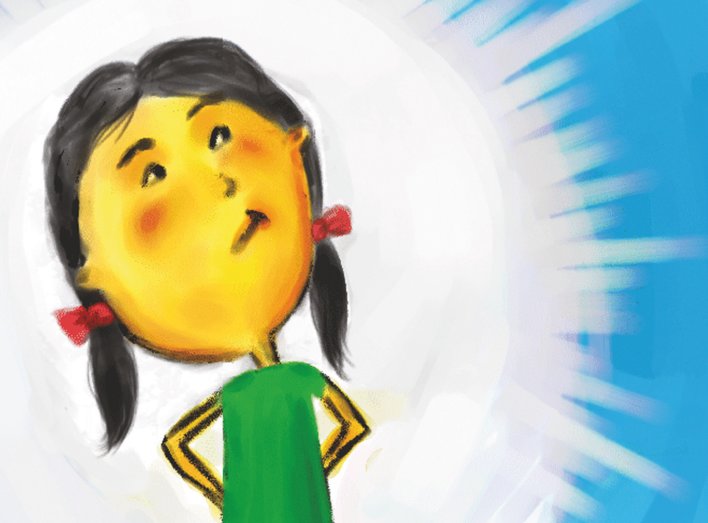 Girl thinking