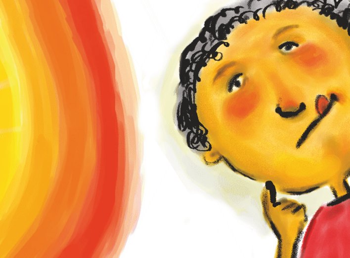 Boy thinking