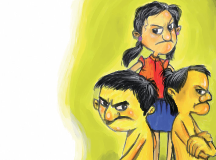 Angry children
