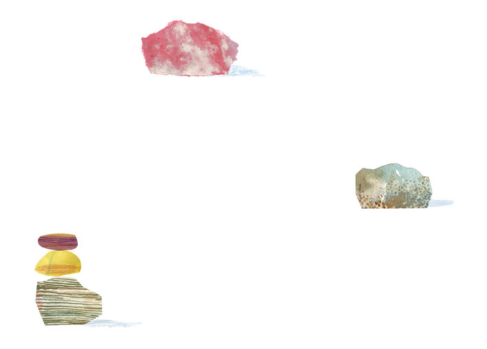 A few rocks