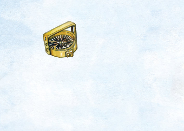 A compass