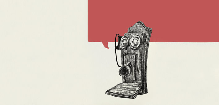 An early telephone