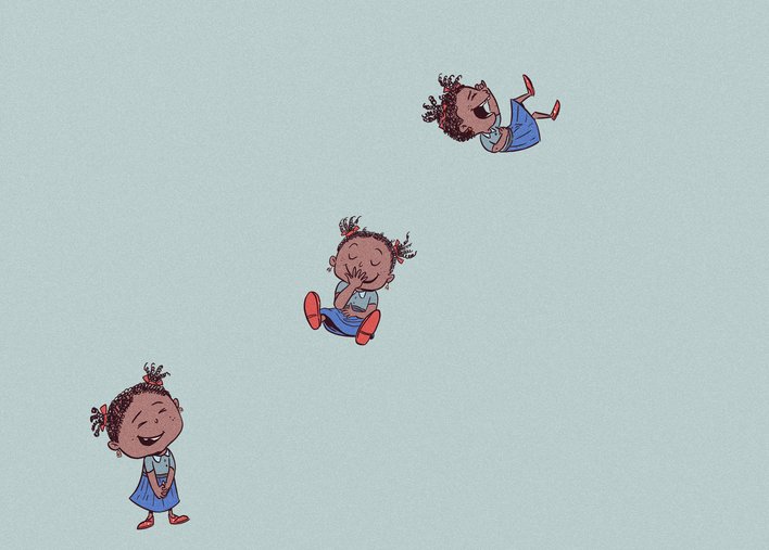 Laughing girl