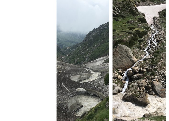 images of melting glaciers