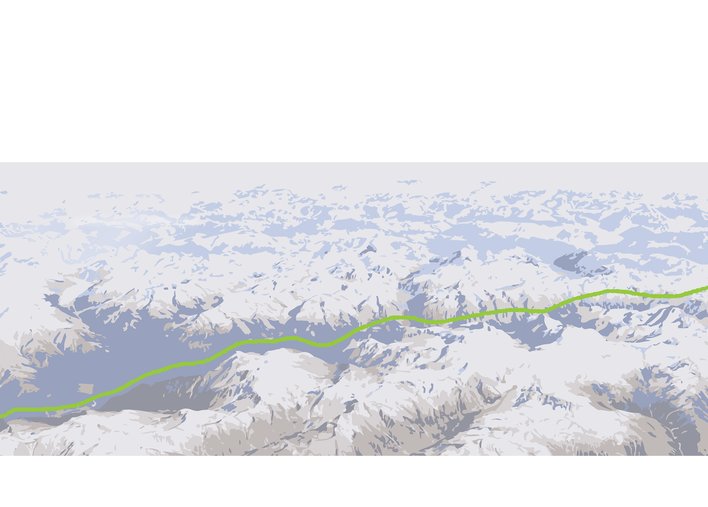 A trail map