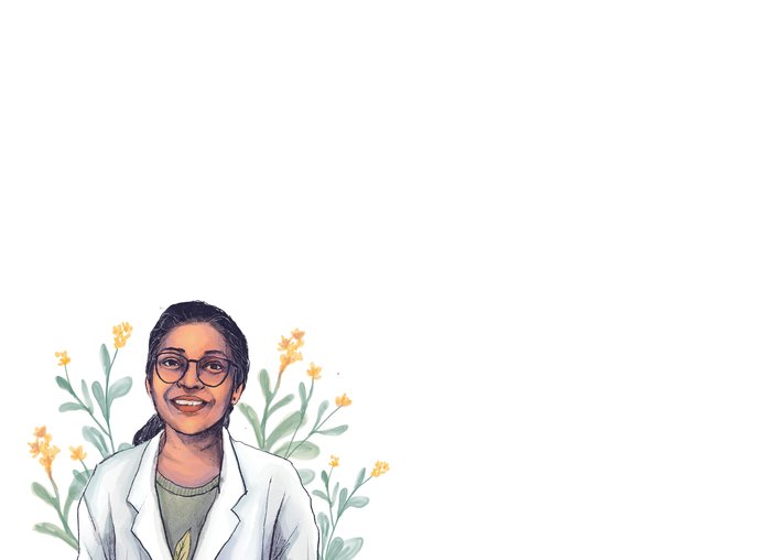 Portrait of Dr H Jaishree Subrahmaniam
