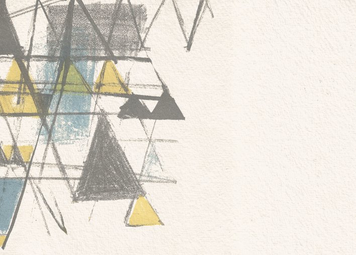 a geometrical pattern backdrop