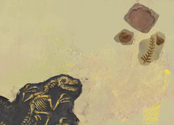 The Secrets of Rocks - Dinosaur