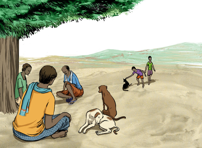group of People under a tree