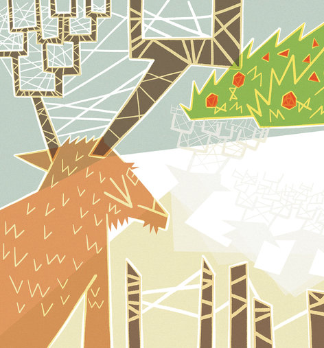 Guitar Deer