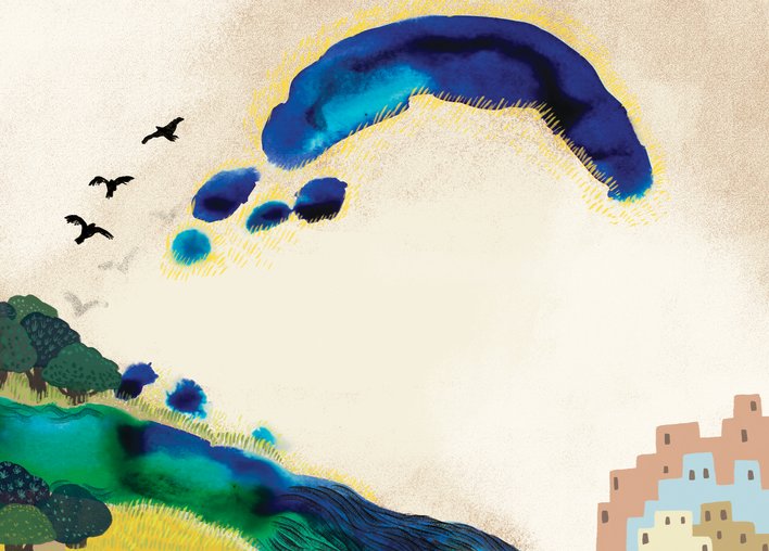 Birds in the sky