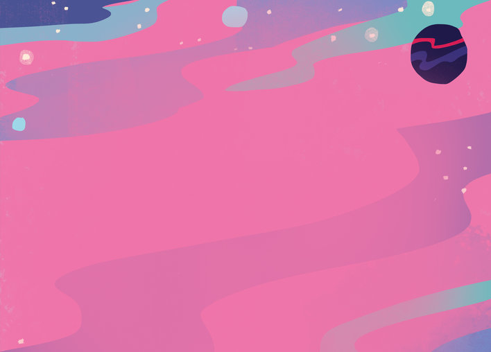 Patterns and a planet