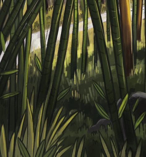Forest scene